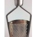 iNeibo Kitchen Cheese Grater & Lemon Zester - Sharp 18/8 Stainless Steel Blade - Ergonomic TPR Handle - Easy To Grate Or Zest Lemon, Orange, Citrus, Cheese, Chocolate, Nuts, Gingers